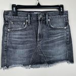 AGOLDE  Jeanette Denim Mini Skirt in East Village Wash Womens Size 24 Photo 2