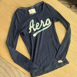 Aeropostale Y2K Blue Long Sleeve Medium Photo 0
