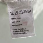 Anthropologie  Maeve Eyelet Lace Tie Front Top One Size Photo 5