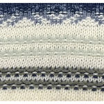 Fashion Bug Vintage  Acrylic Turtleneck Sweater Striped USA Made Size Small Photo 3