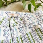 Tory Burch Alexa Cropped Skinny Jeans Geometric Map pattern Photo 3