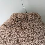 BLANK NYC Blue Denim Jacket with Tan Sherpa Lining Photo 9