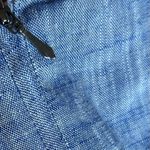 BGL Blue Chambray Sleeveless Linen Blend Maxi Dress Size 6 NEW MSRP 345.00 Photo 8