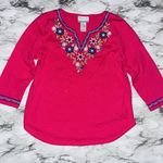 Alfred Dunner 3/4 Sleeve Shirt V Photo 0