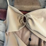 Gianni Bini  Tan Abby Cutout Midi Dress Size‎ 4 Photo 5