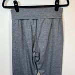 Aerie  Fold Over High Rise Jogger Pants  Dark Gray Heather Stretch  Women's Small Photo 8