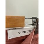 Loft Jeans Women NWT 28/6 Pink The High Waist Straight Leg Cropped Cotton Blend Photo 5