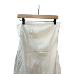 FP Beach Free People Beach Corton Strapless Mini Dress Size Medium Cream White Photo 5