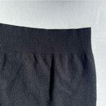 Who What Wear ruffle sleeve crew neck knit sweater black xs Photo 10