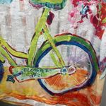 Leoma Lovegrove Happy Place Women’s M Hooded Cover Up Vented Sleeveless Beach Blue Size M Photo 5