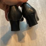 Naturalizer  Black Leather & Fabric Short Heel Shoes Size 6.5W Photo 10