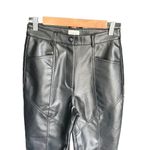 Wilfred x Aritzia - The Rebel Straight Leg Vegan Leather Utility Pant Sz 4 Photo 7