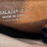 Jeffrey Campbell Blue Suede Lace Up Block Heel Peep Toe Salazar Sandals Size 9.5 Photo 11