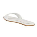 Jeffrey Campbell  Vellum Sandals in White 9 Womens Leather flat slides Photo 2