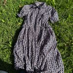 Anastasia Tie Waist Shirt Dress Pink Size 8 Photo 1