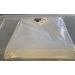 JM Collection  Women's Plus Size 2X Solid Scoop Neck Short-Sleeve Top Blue NwT Photo 2