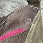 Munro JESSIE HEELED NUBUCK LEATHER BOOTIES HERB GREEN Slip-On Size 6.5 Photo 4