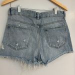 ZARA MOVING SALE  Distressed denim cutoff shorts Photo 5