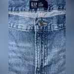 Gap  Denim Mid Rise Stride Short Cut Off Shorts In Medium Wash Women’s Size 16/33 Photo 1