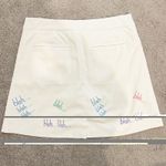 Nike Golf Women Skort White sz 6 Unique Stretchy Tennis Preppy Pickleball Sporty Photo 4