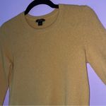 Prive Size S Yellow Cashmere Sweater Crew Neck Minimalist Contemporary Capsule Photo 1