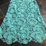 Body Central Teal Lace Blouse Sz Small Photo 3