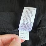 Nation Ltd Tavin Tiered Midi Dress Black 100% Cotton Size M Photo 9