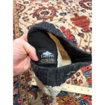 Everest  Designs Hand Knit Wool Beanie Hat Nepal Cream Cable Knit Fleece Lined Wa Photo 3