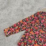 Sundance  Women’s Floral Button Down Shirt Longsleeve Lightweight Multicolor L Photo 4