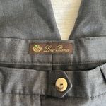 Loro Piana  Tasmanian Virgin Wool Dark Gray Trouser Pants Photo 4