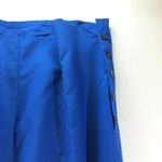 Woman Within Roamans Sheath Dress Sleeveless Square Neck Button Detail Blue Size 34W Photo 2