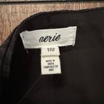 Aerie Black Animal Print Wrap Skirt NWT Women’s Size XXS Photo 1