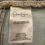 Jessica Simpson  Light Blue Denim Midi Skirt with Raw Him Womens 18 Plus Size Photo 10