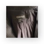 Vintage: Emanuel Ungaro ☻︎ Silver Lurex Pin Stripe Cocktail Jacket ☻︎ Black ☻ 12 Photo 6