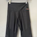 PINK - Victoria's Secret PINK Victoria’s Secret Black Mesh Leggings XS Photo 1