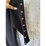 Venus  Women's Studded Faux Buttons Ribbed Bodycon Sexy Sweater Dress XL Photo 6