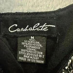 Women’s Black&Silver Candaete Dress Black Size M Photo 2