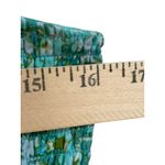 NWT April Cornell Aqua Meadow Dress Smocked Ruffle Sleeve Midi Maxi Boho Small Green Photo 6