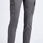 Eileen Fisher Grey Cargo Zipped Ankle Utility Style Cropped Ankle Pants Size 4 Photo 0