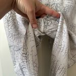 Lululemon Warm Down Jogger 7/8 Length Thread Dye White Black Size 6 Photo 4