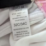 Coco reef NWT Underwire Halter Multicolored Swim Top with White Stones 32/34C Photo 3