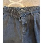 BDG  mom tie waist paperbag black denim jeans size 25 Photo 2
