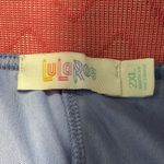 LuLaRoe LoLa Periwinkle A-Line Midi Skirt Women’s Plus Size 2X 2XL XXL Photo 2