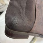 Fly London  Brown Leather Pull On Chelsea Booties Sz 11 Photo 11