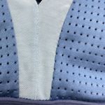 Aerie  V Neck Sports Bra Blue Mesh Padded Photo 7