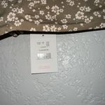 ANDIE NWT Olive Ditsy Flower The Bora Bora Swim Top Size Medium Photo 2