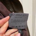 Marc New York Dark Brown Leather Bomber Jacket Medium Photo 5