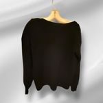 Philosophy ‎ Boat Neck Sweater with Large Buttons Photo 3