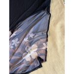 Lands' End  Swimcover Dress Size Small Mesh Midi Black Neutral Photo 7