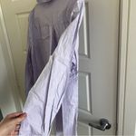White Fox Boutique  Lavender Button-Up Shirt Photo 5